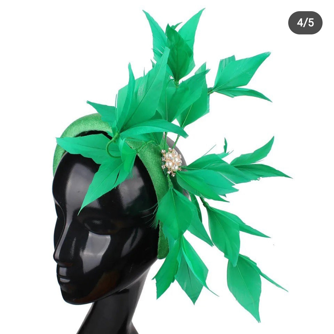 "Floral Radiance Fascinator"