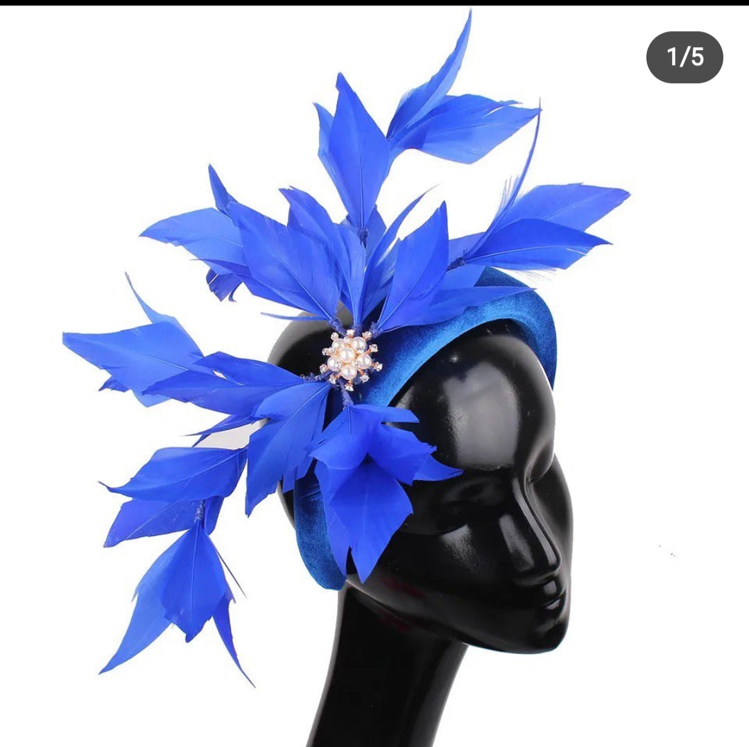 "Floral Radiance Fascinator"