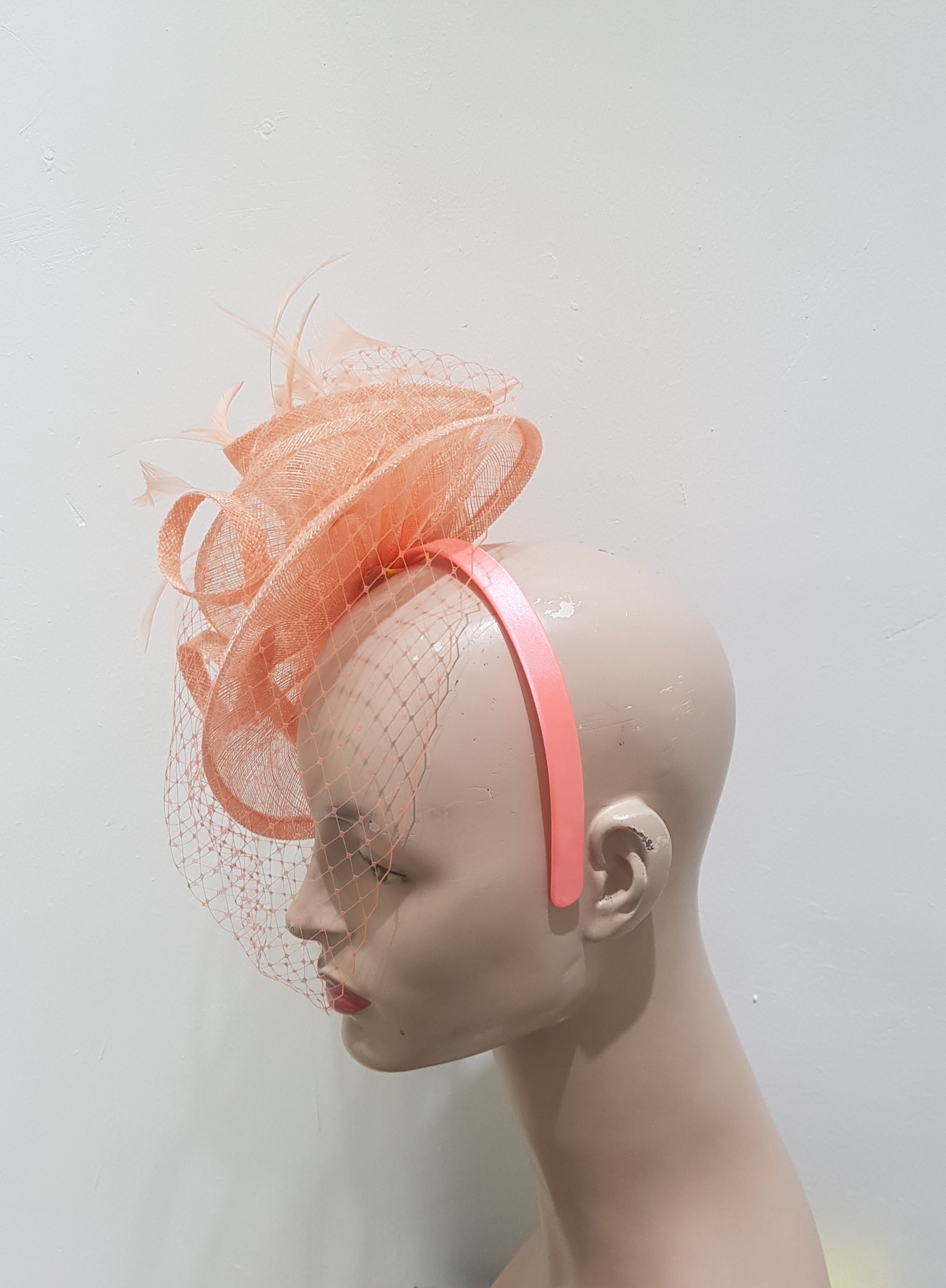 Elegant Fascinator with Delicate Feather Detailing