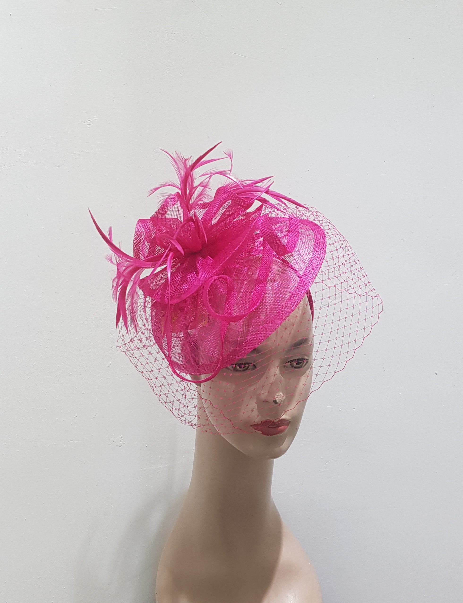 Elegant Fascinator with Delicate Feather Detailing