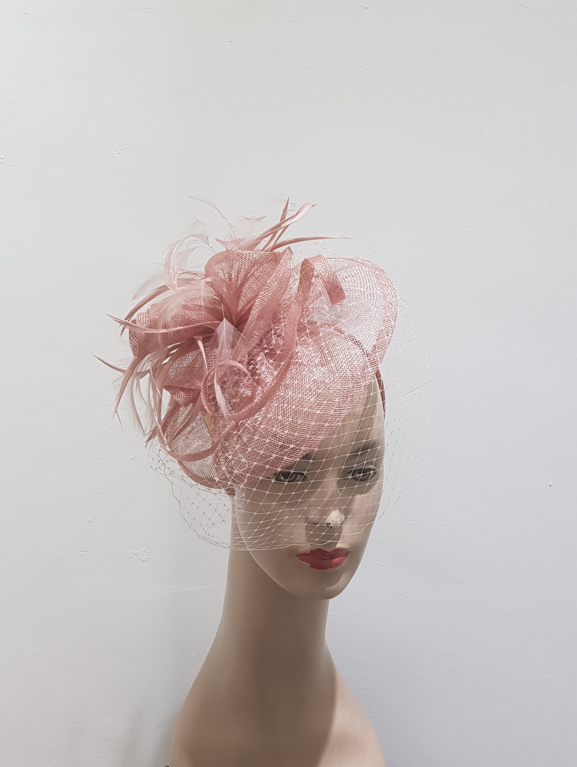 Elegant Fascinator with Delicate Feather Detailing