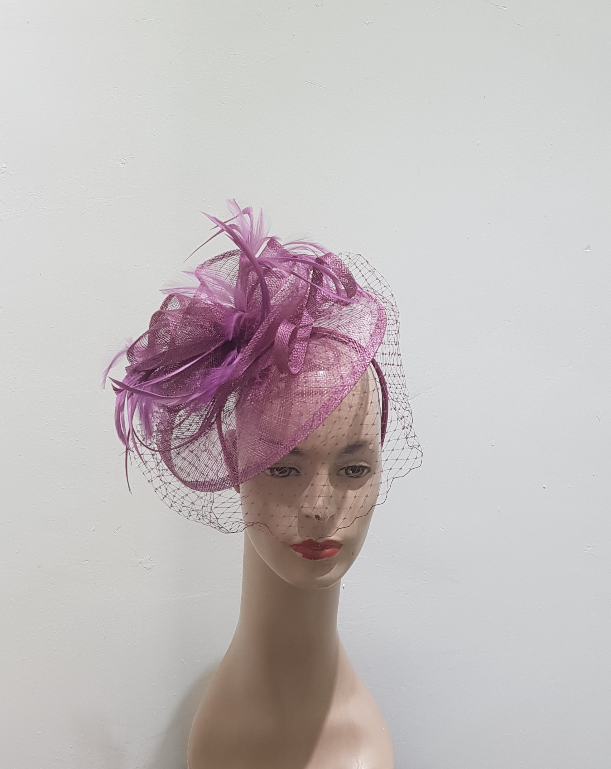 Elegant Fascinator with Delicate Feather Detailing