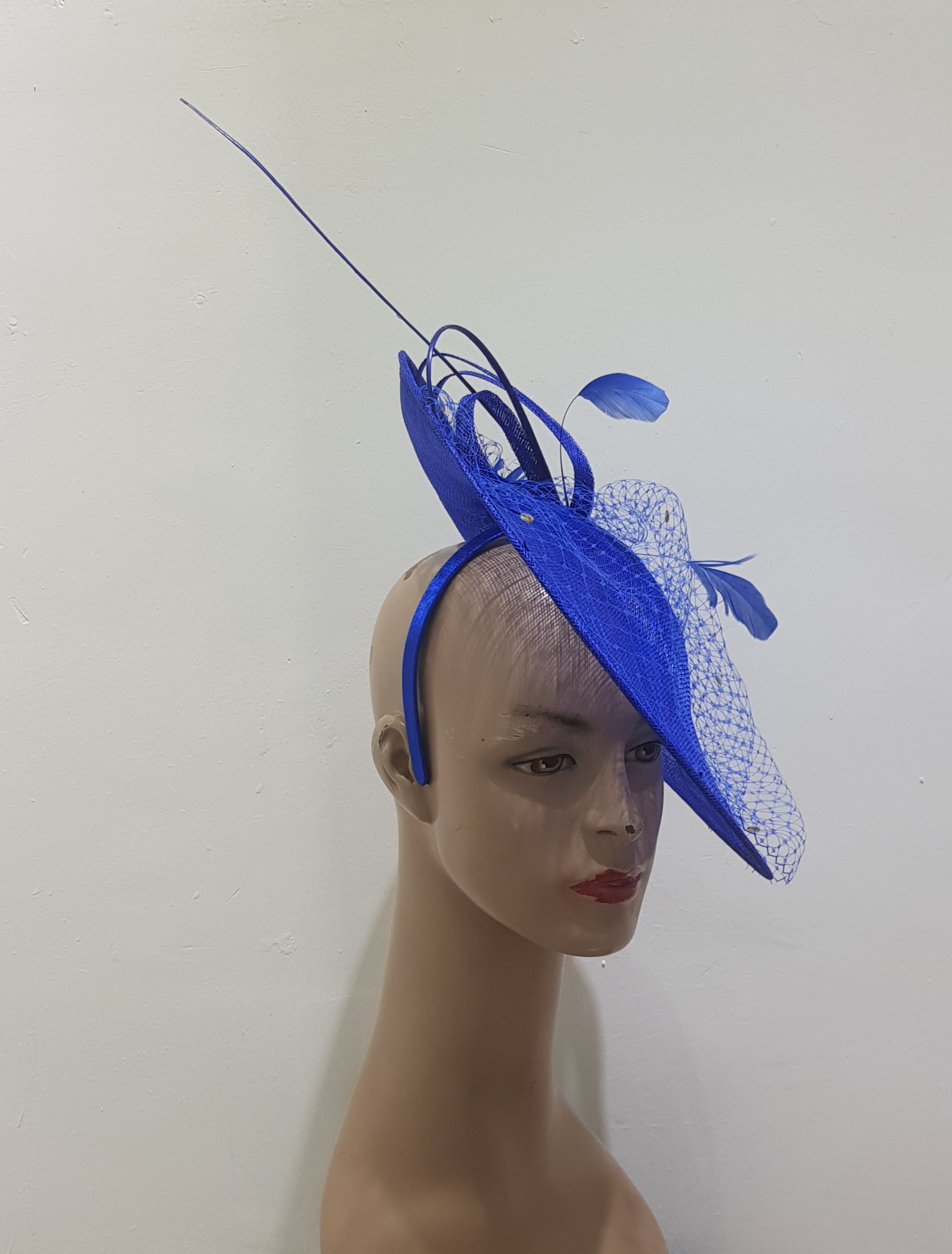 Spectrum Elegance Sinamay Feathered Fascinator Collection