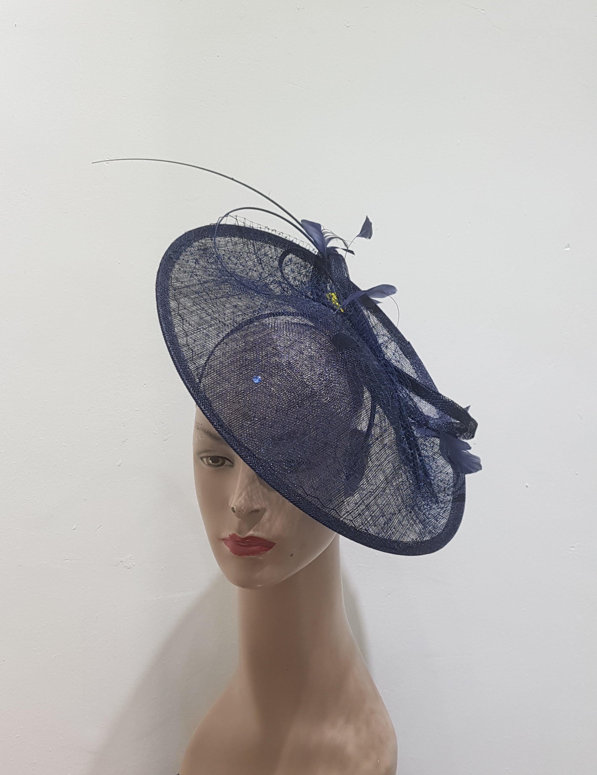 Spectrum Elegance Sinamay Feathered Fascinator Collection