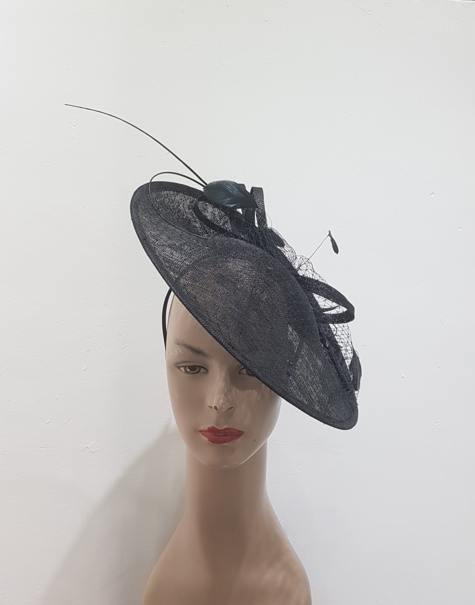 Spectrum Elegance Sinamay Feathered Fascinator Collection