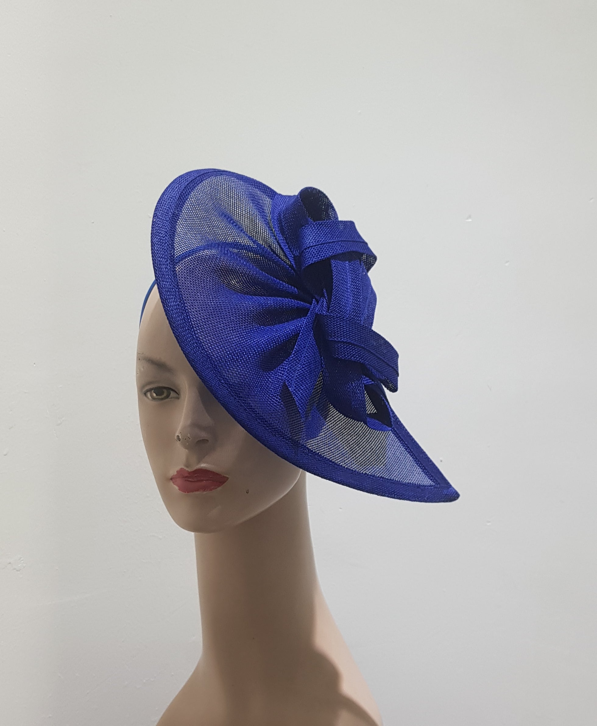 "Tangerine Twist Sinamay Fascinator"