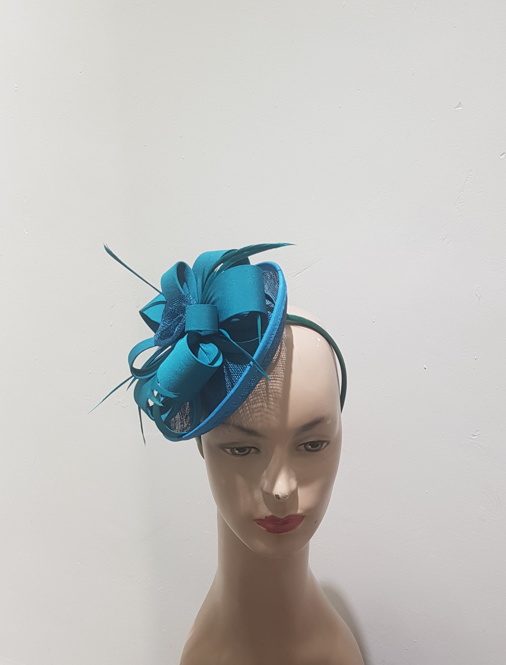 Blush Bow Elegance Fascinator