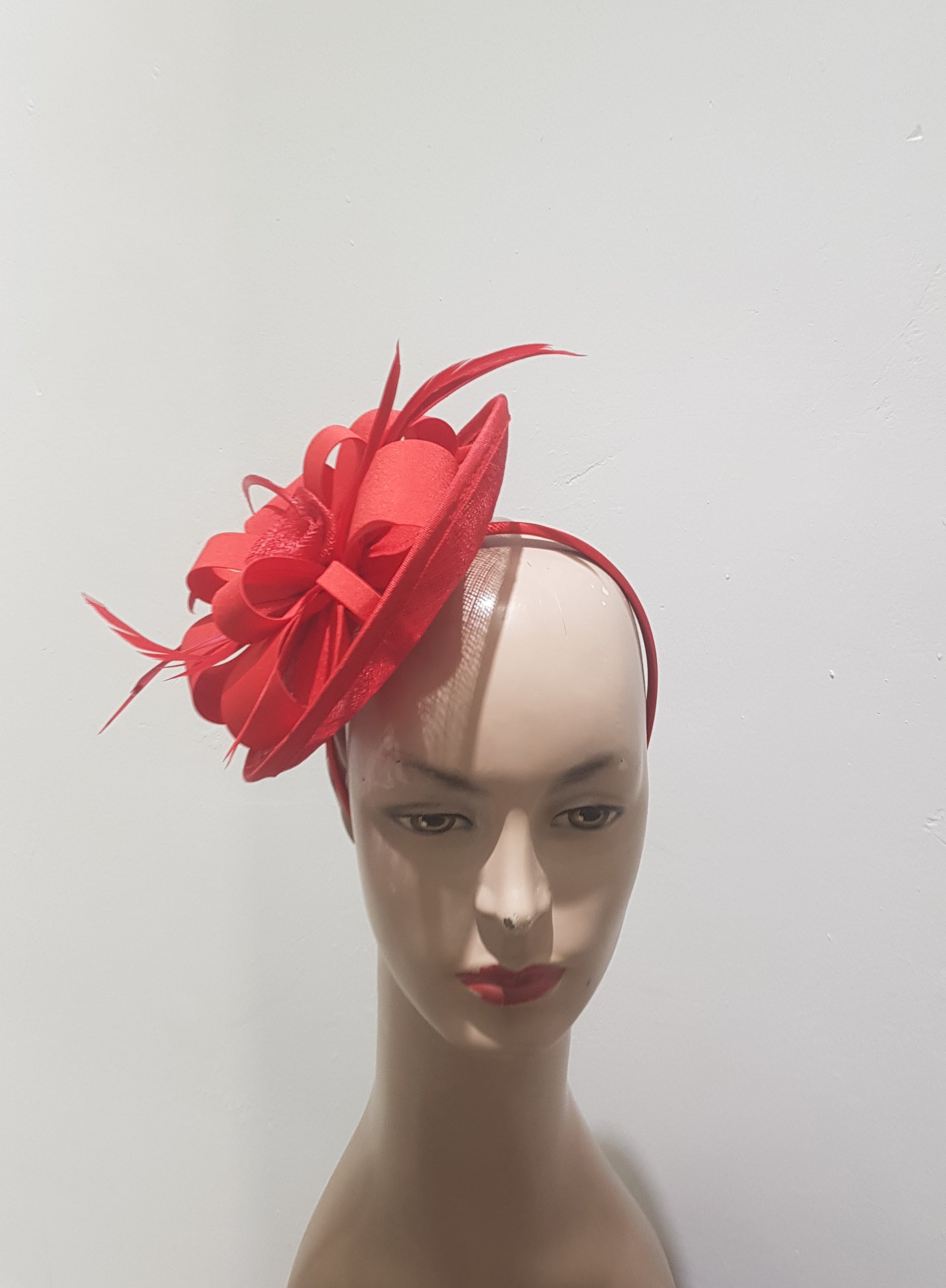 Blush Bow Elegance Fascinator