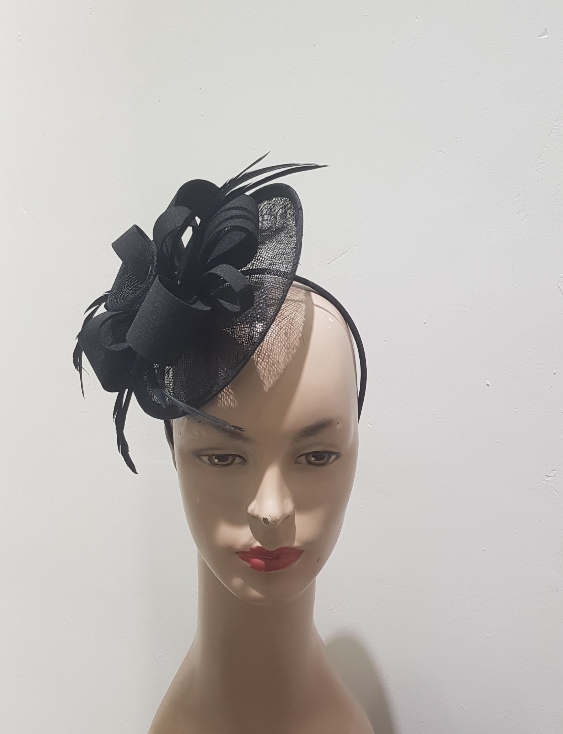 Blush Bow Elegance Fascinator