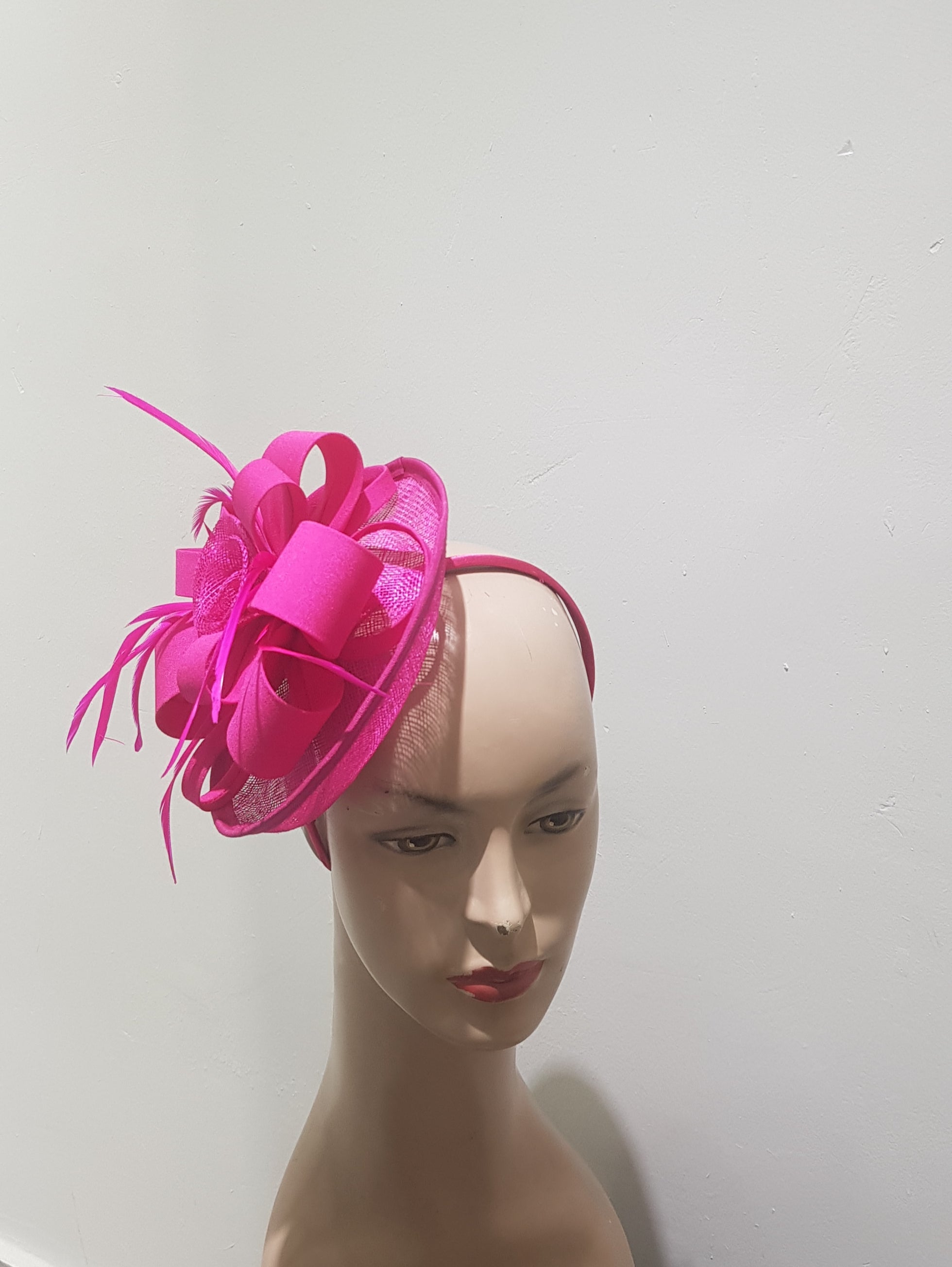 Blush Bow Elegance Fascinator