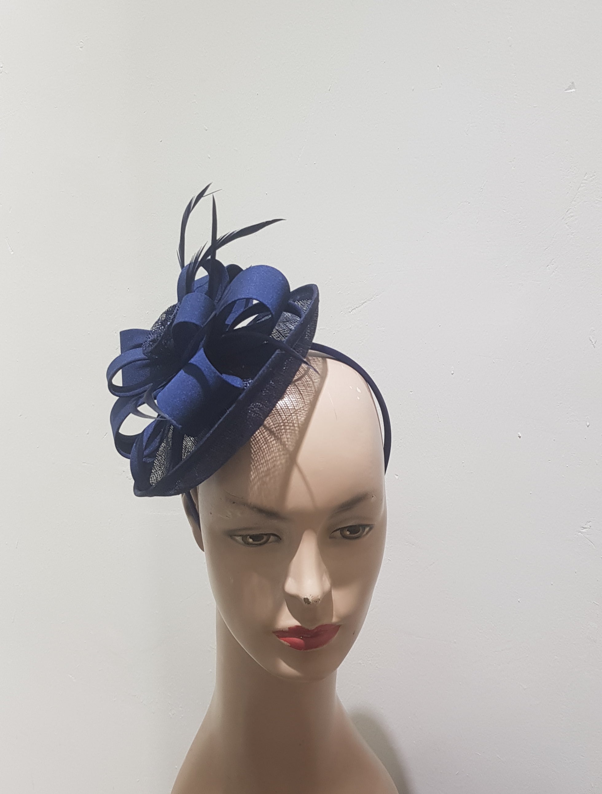 Blush Bow Elegance Fascinator