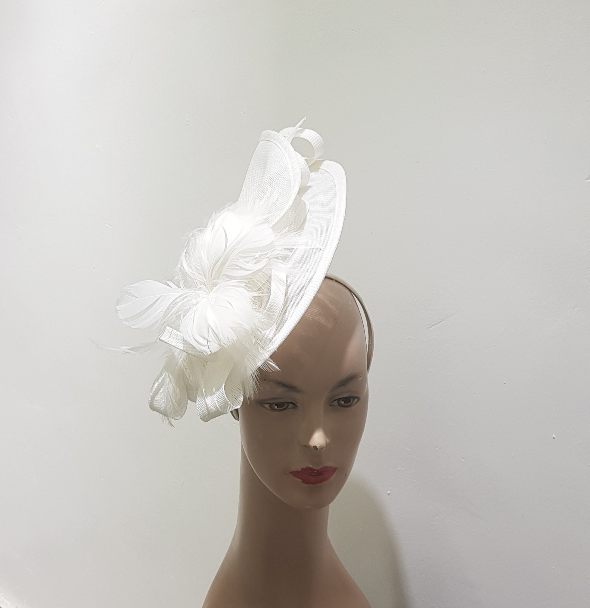 Blushing Chic Sinamay Fascinator Collection