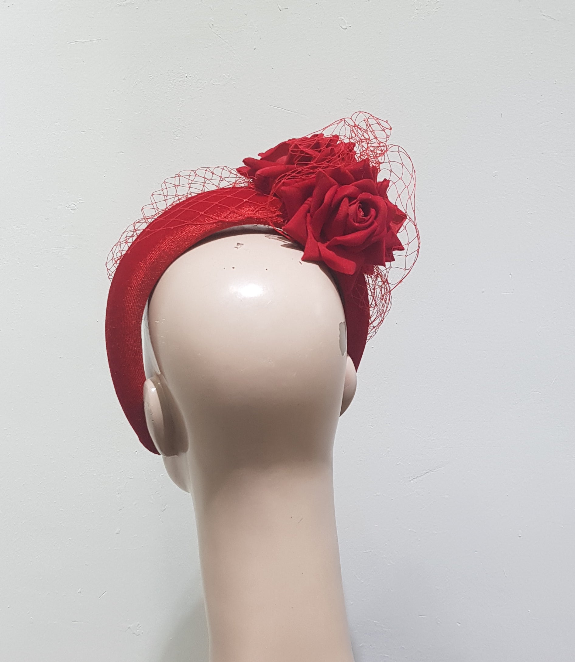 Crimson Rose Veil