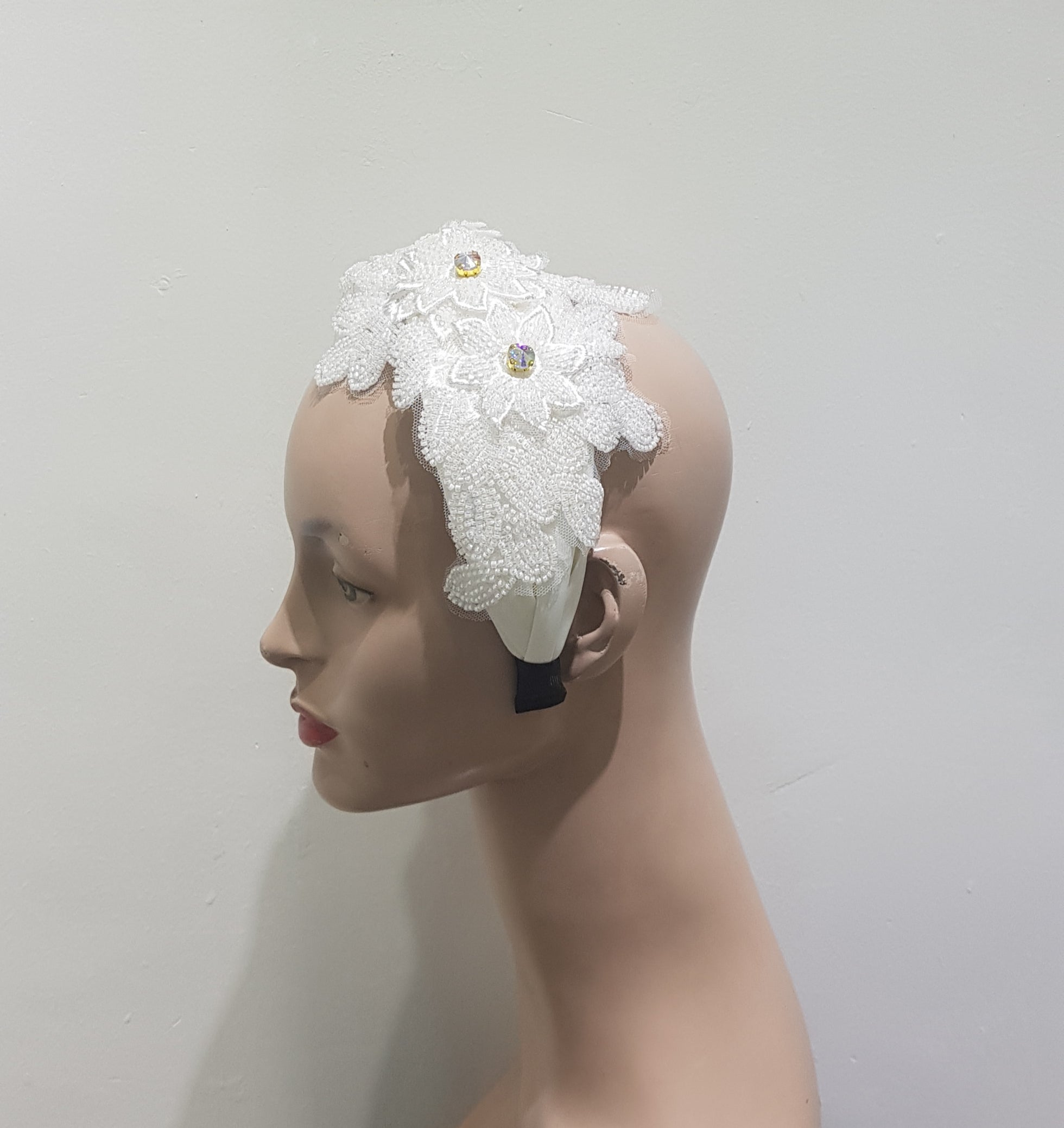 Timeless Grace Floral Bridal Headband