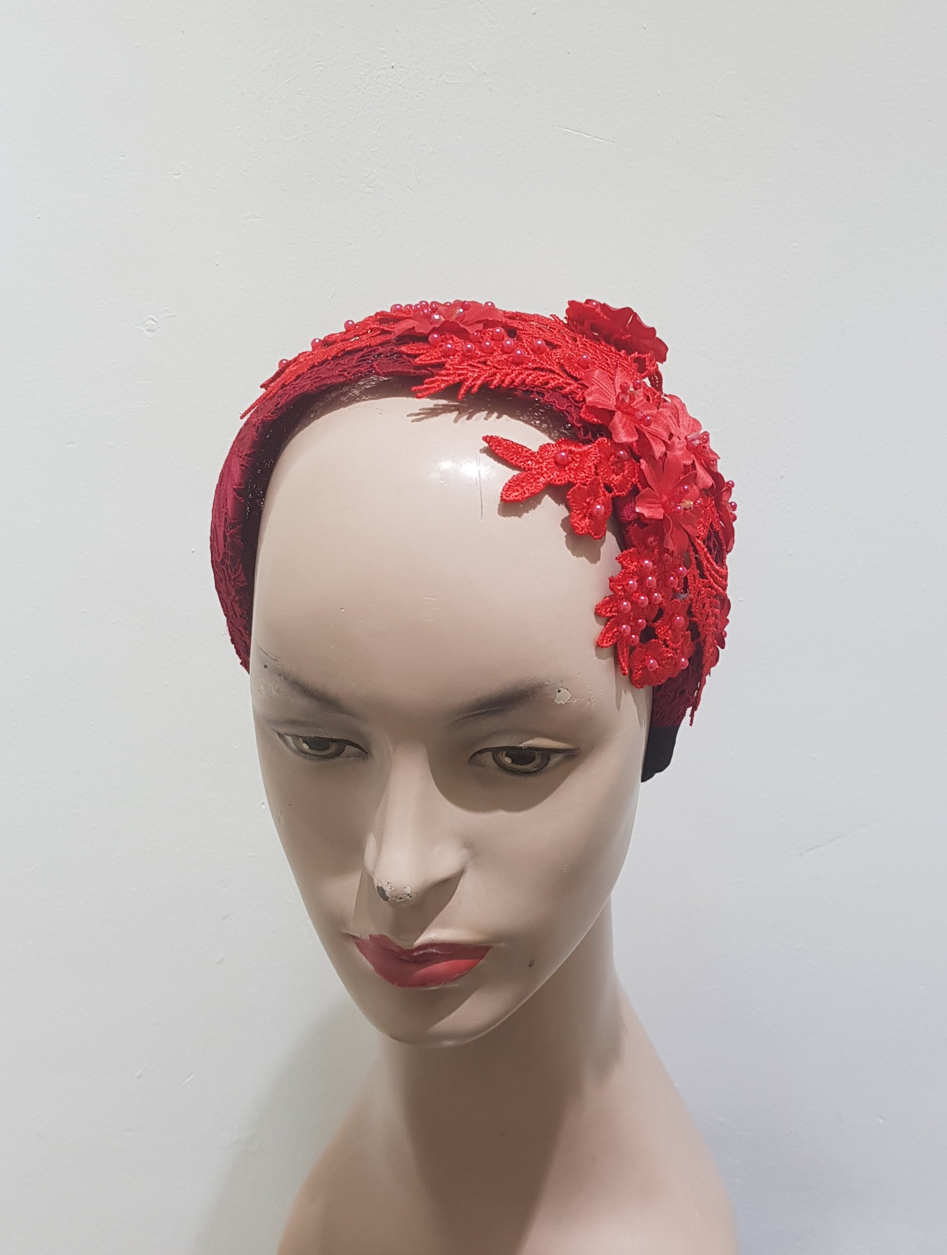 Lace Elegance Headpiece