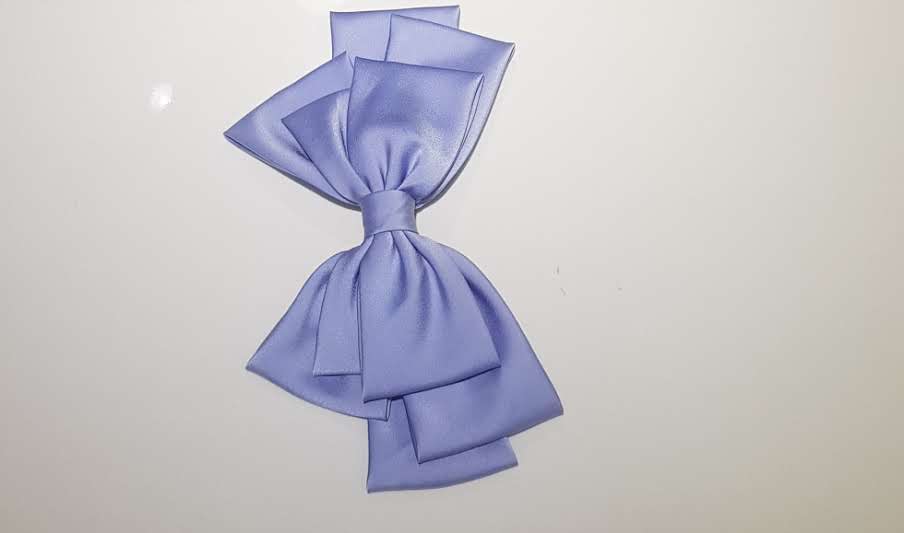 "Elegant Satin Bow Hair Accessory Collection"