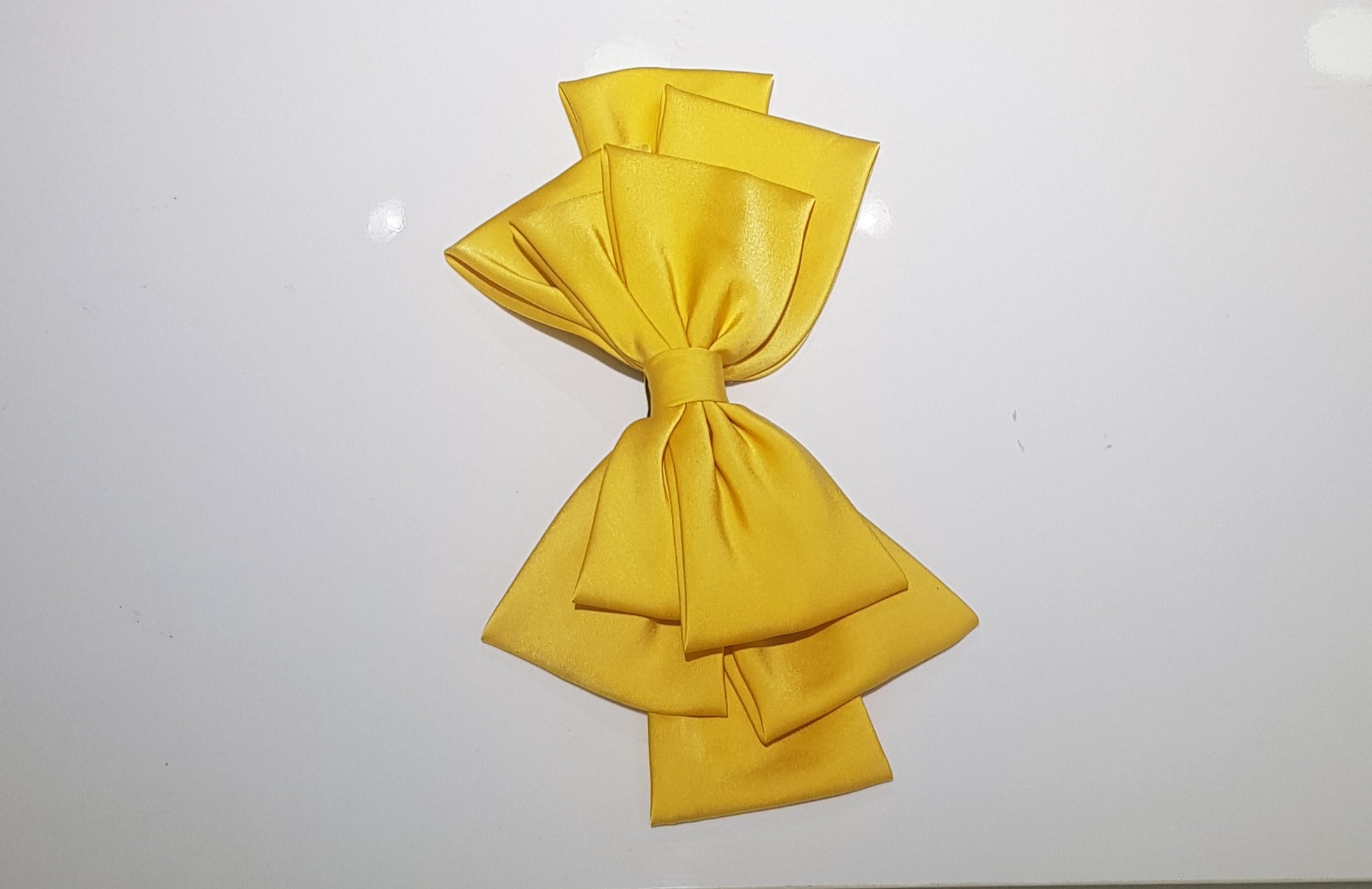 "Elegant Satin Bow Hair Accessory Collection"