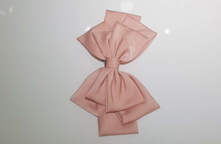 "Elegant Satin Bow Hair Accessory Collection"