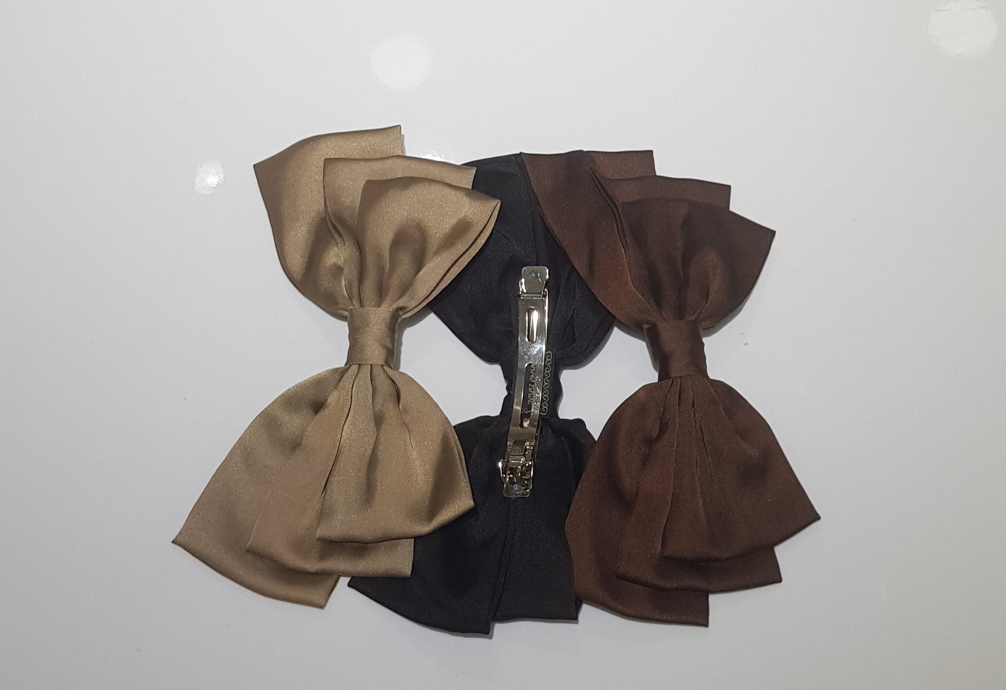 "Classic Velvet Bow Hair Clip Collection"