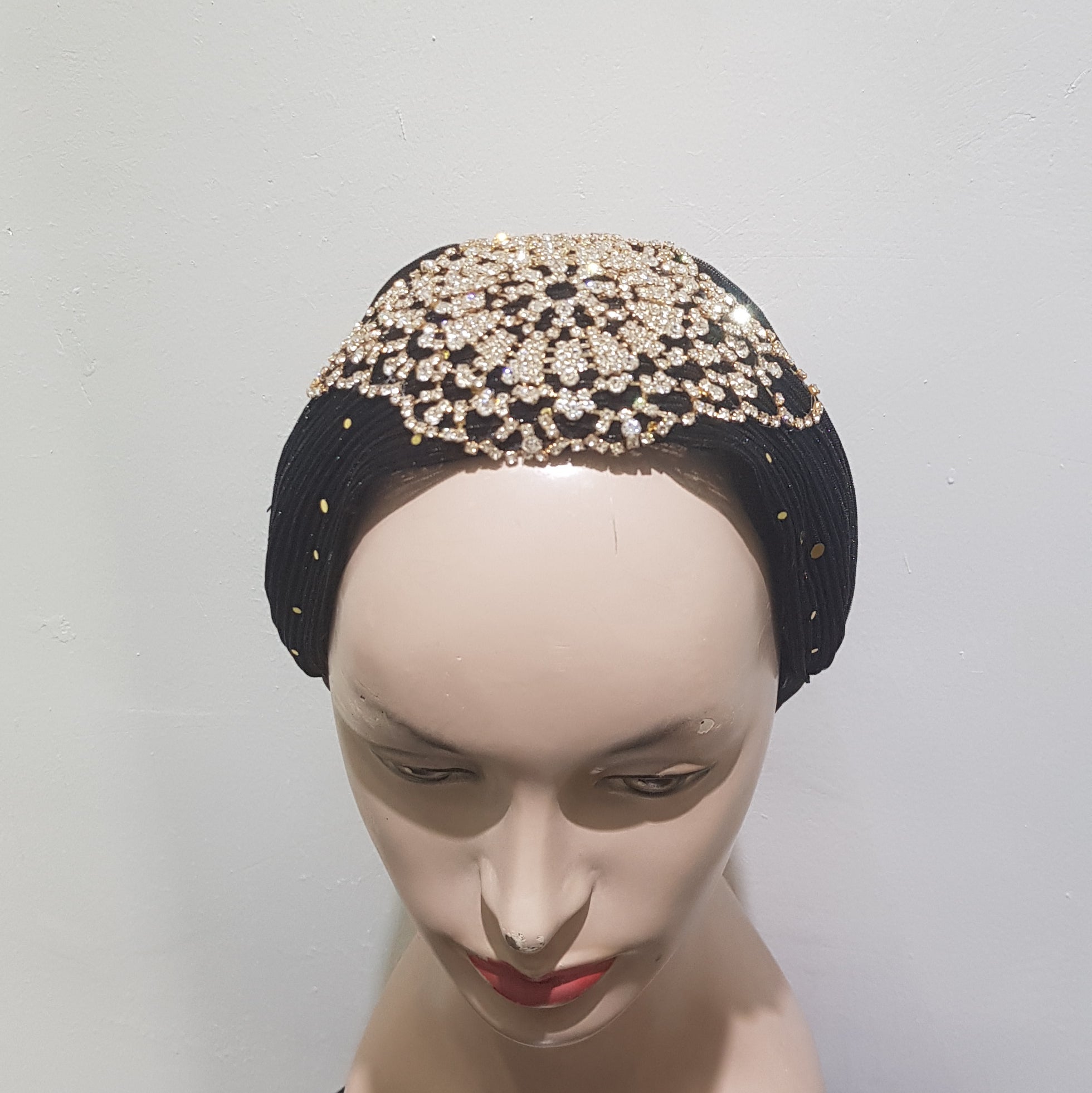 "Regal Sparkle Embellished Headband"