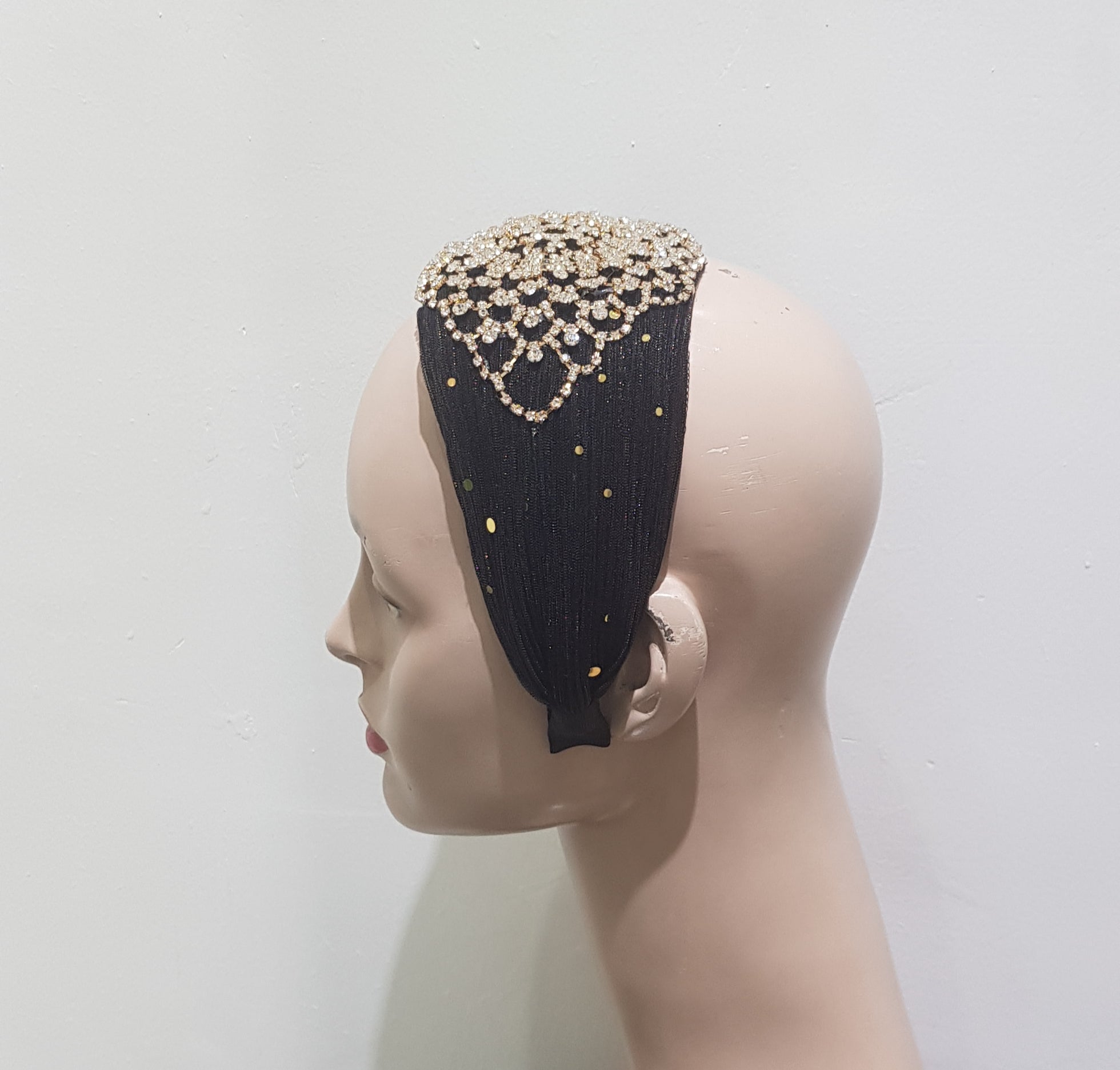 "Regal Sparkle Embellished Headband"