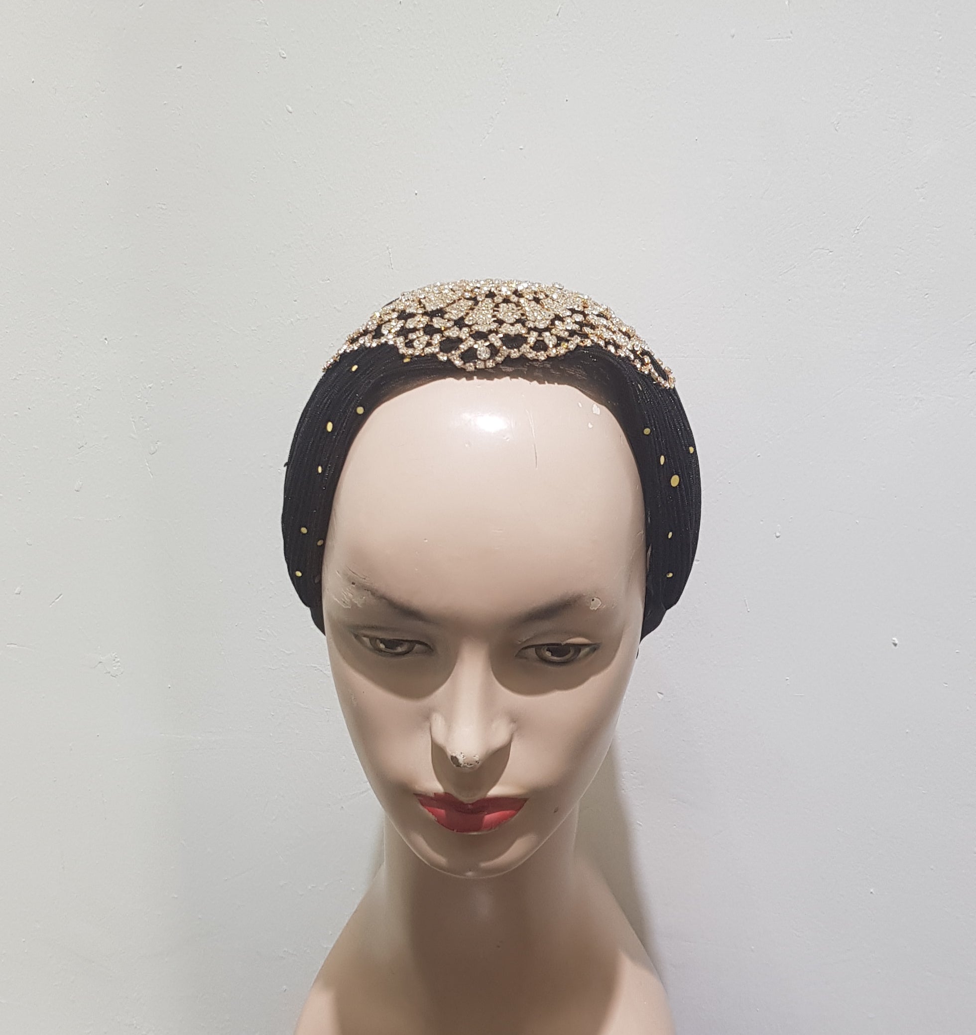 "Regal Sparkle Embellished Headband"