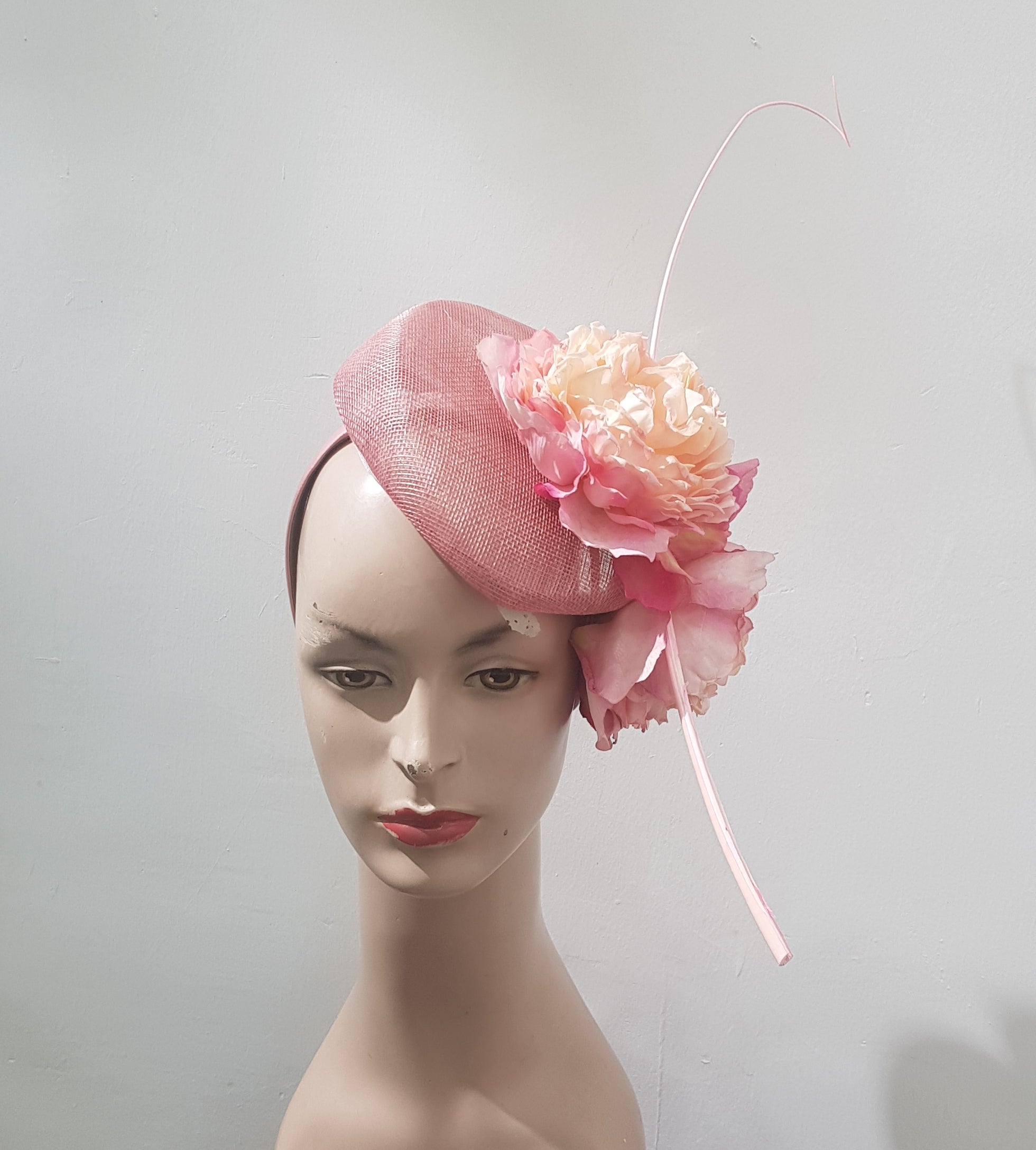 Rose Whirl Fascinator