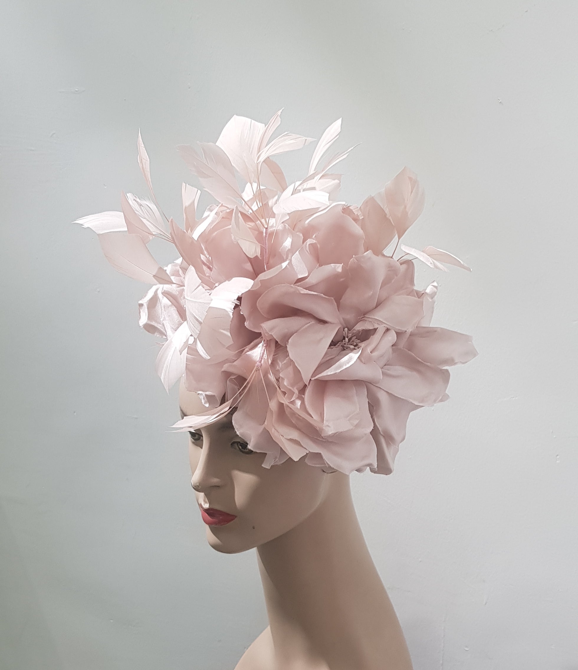 Blush Petal Elegance Fascinator