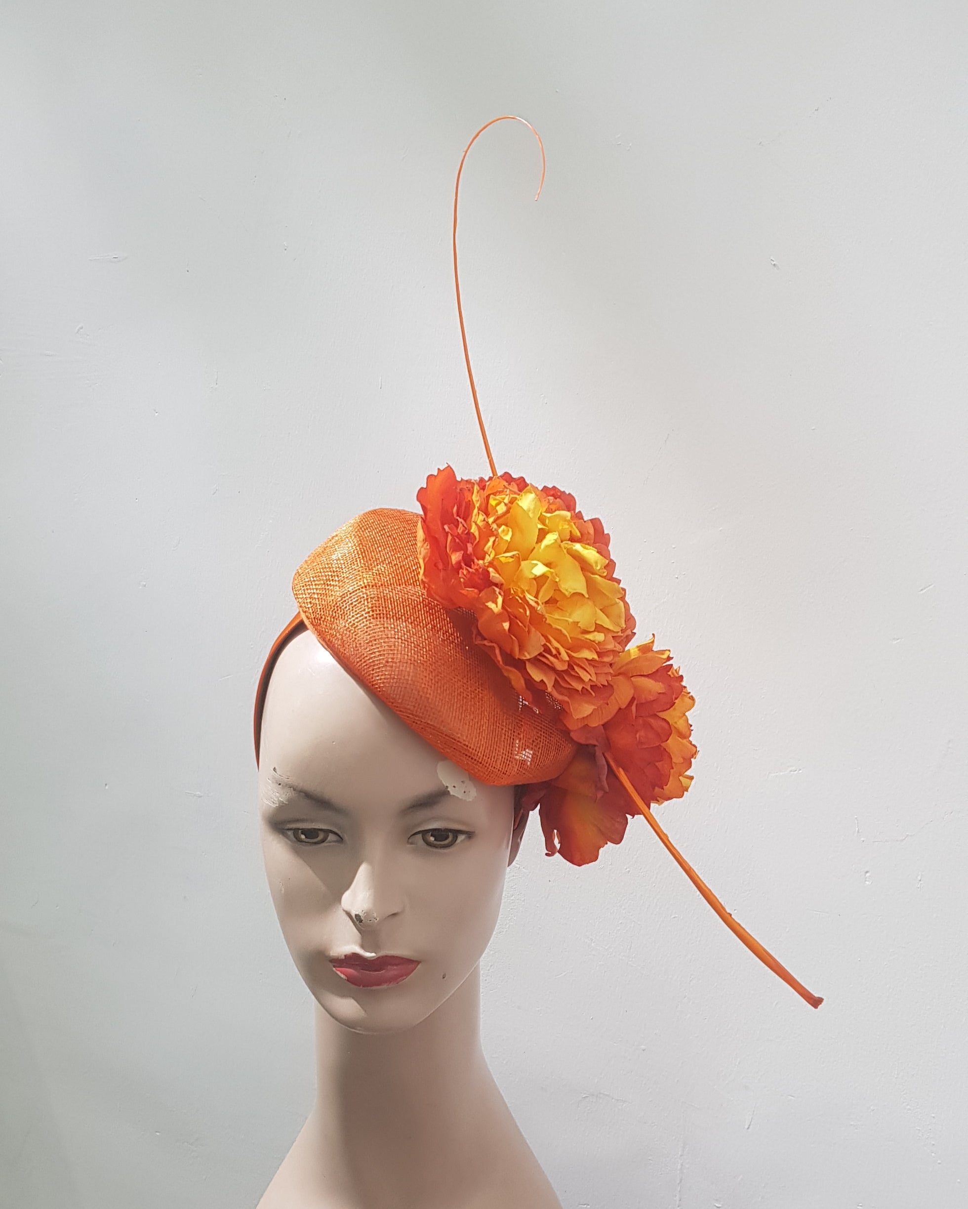 Rose Whirl Fascinator