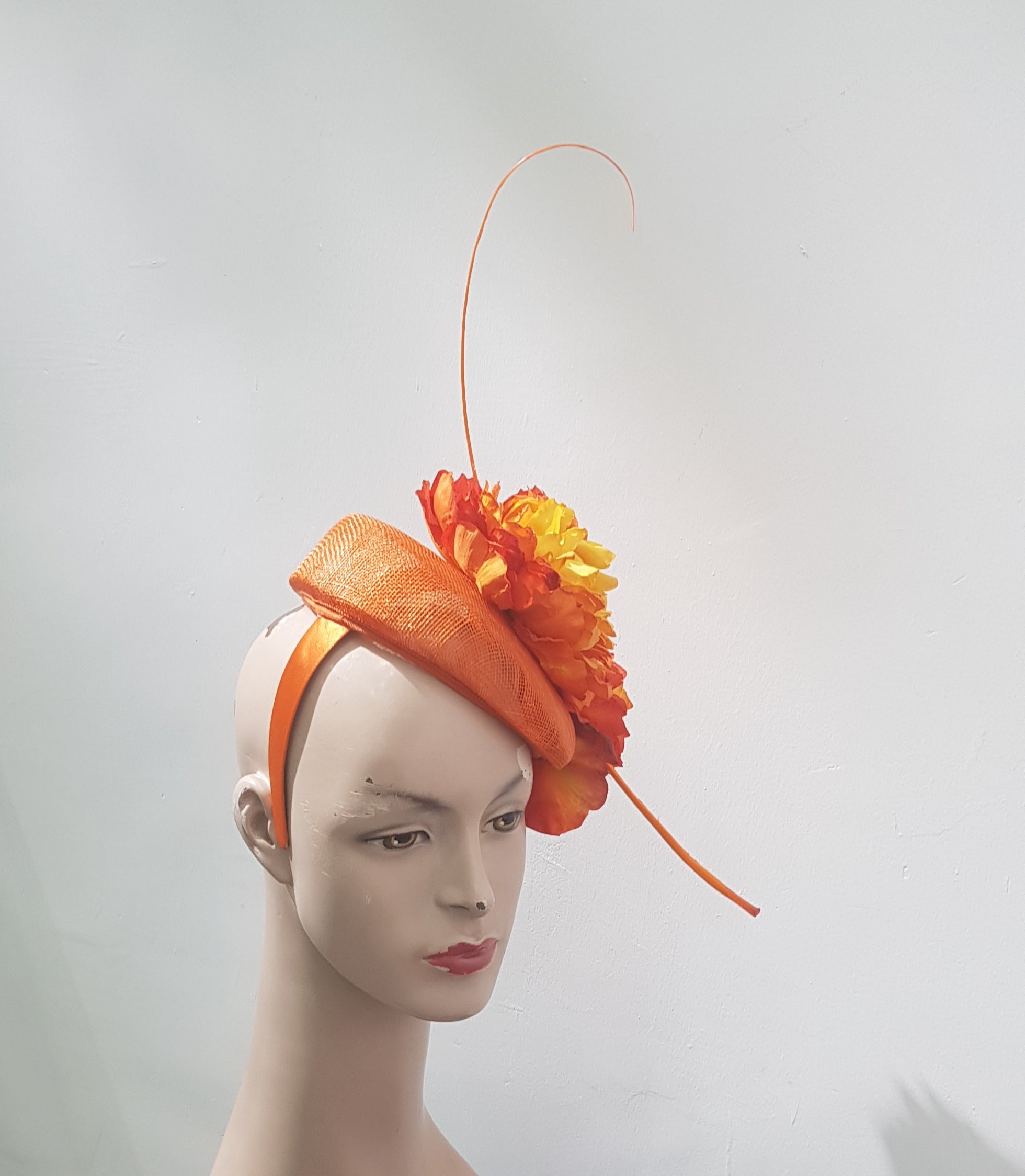 Rose Whirl Fascinator