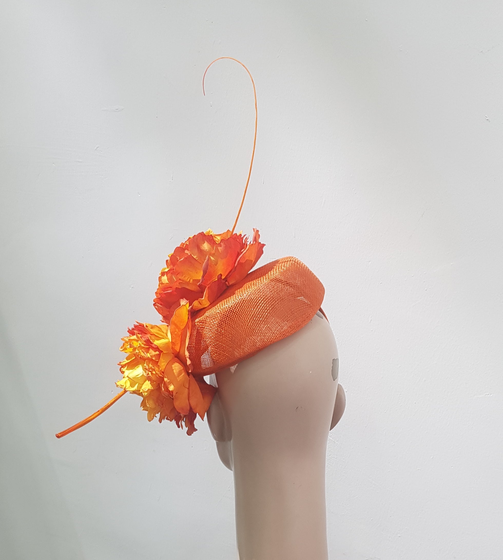 Rose Whirl Fascinator