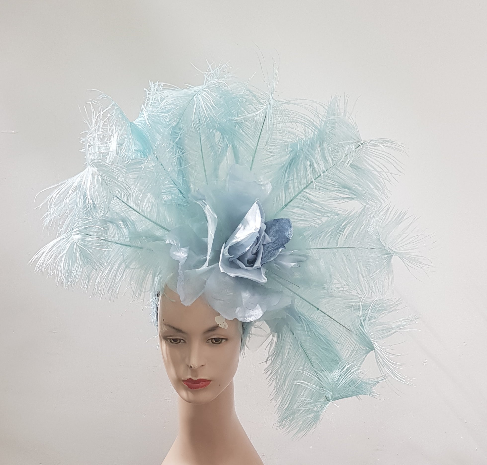 Vibrant Plume Feather Headdress Collection