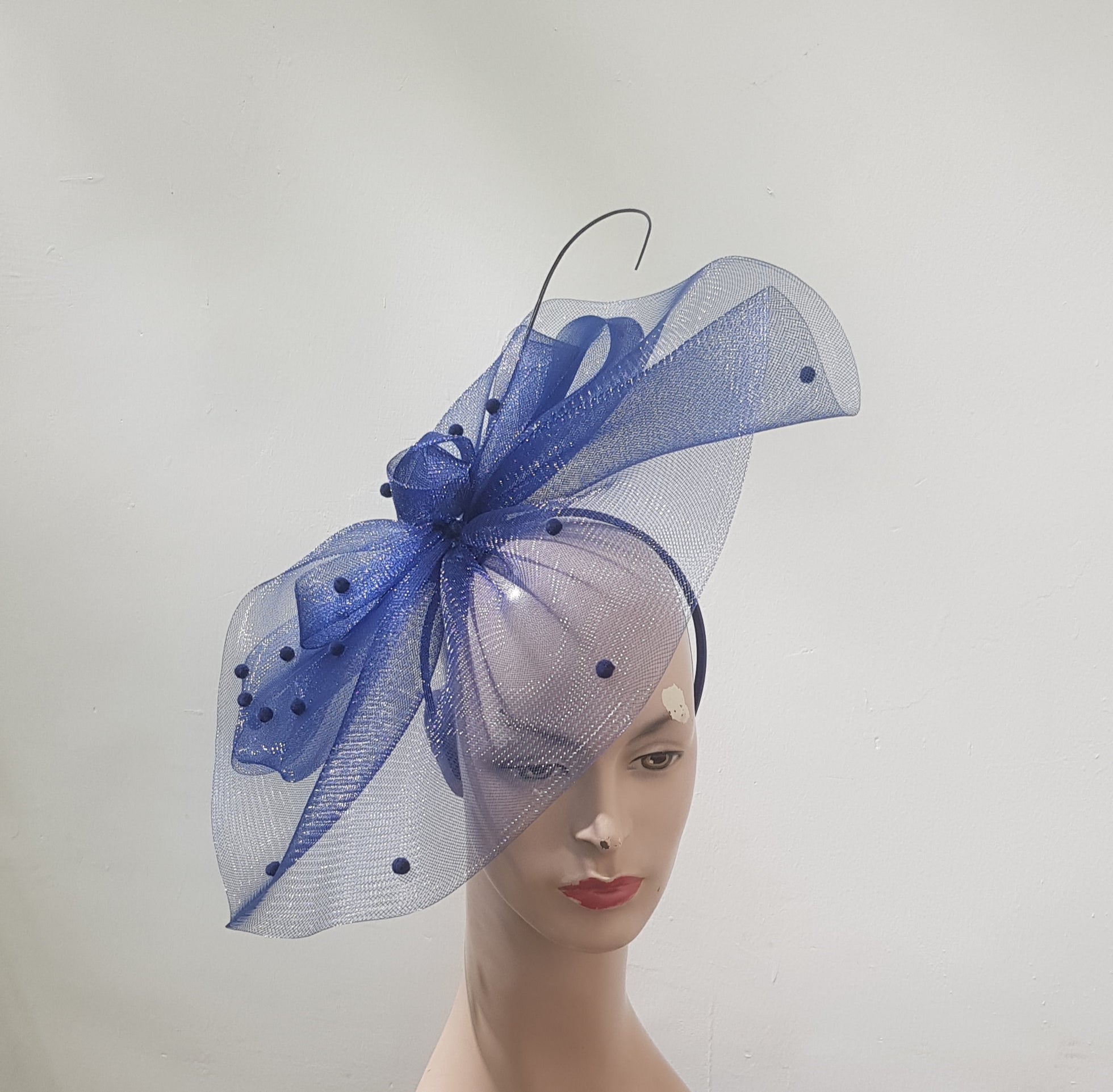 "Ethereal Mesh Fascinator"