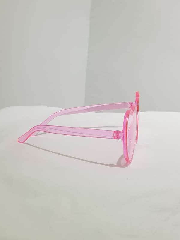 Playful Heart-Shaped Colorful Sunglasses Collection