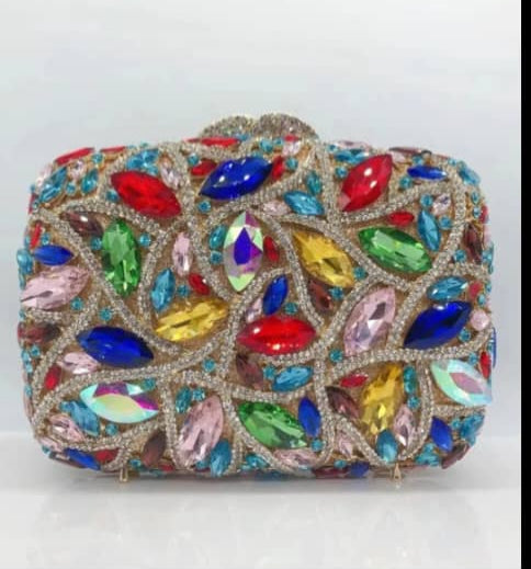 Luxurious large Rhinestone crystal bag