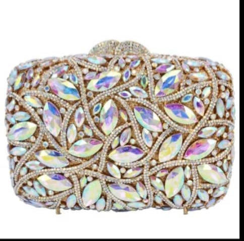 Luxurious large Rhinestone crystal bag