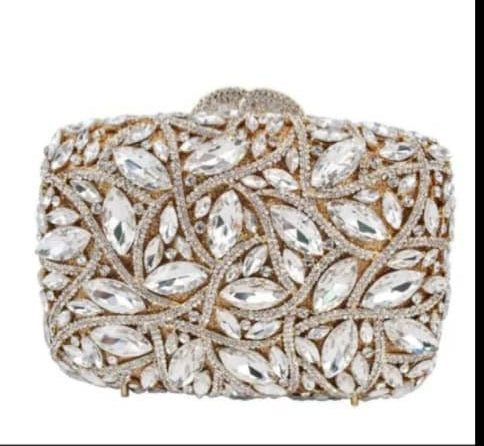 Luxurious large Rhinestone crystal bag