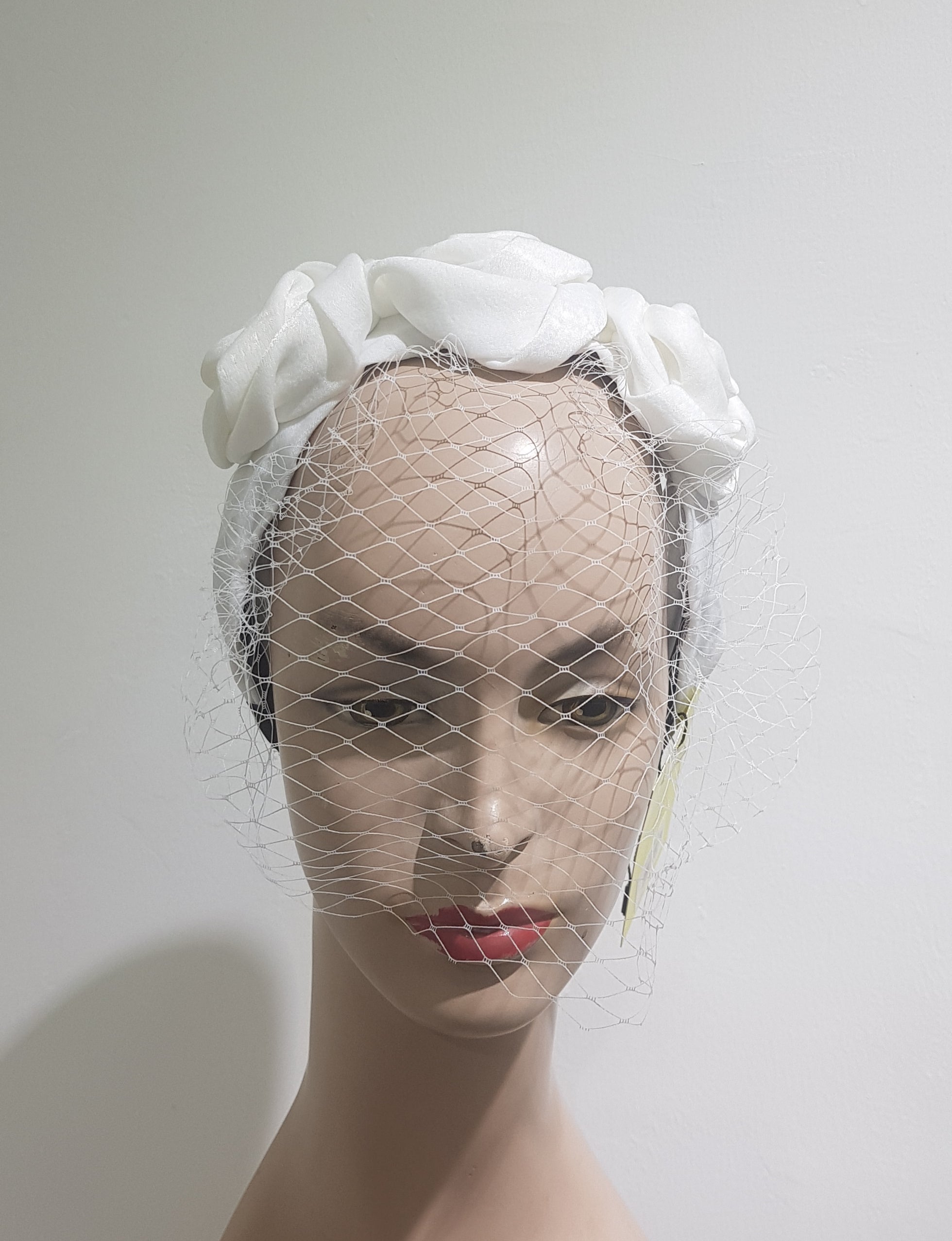 Classic Bridal Veil Headband