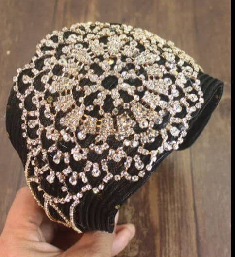 "Regal Sparkle Embellished Headband"