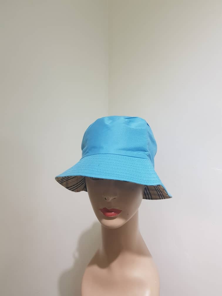 Dual-Patterned Reversible Bucket Hat