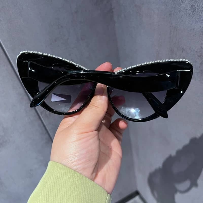 Glamorous crystal studded sunglasses