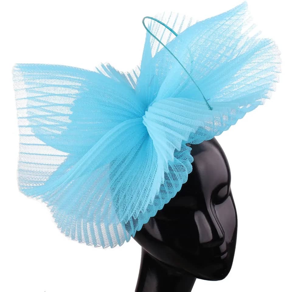 "Radiant Sunrise Crinoline Fascinator"