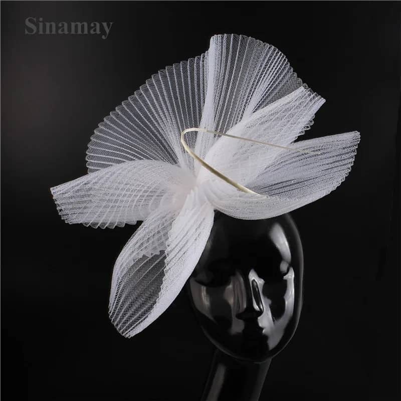 "Radiant Sunrise Crinoline Fascinator"