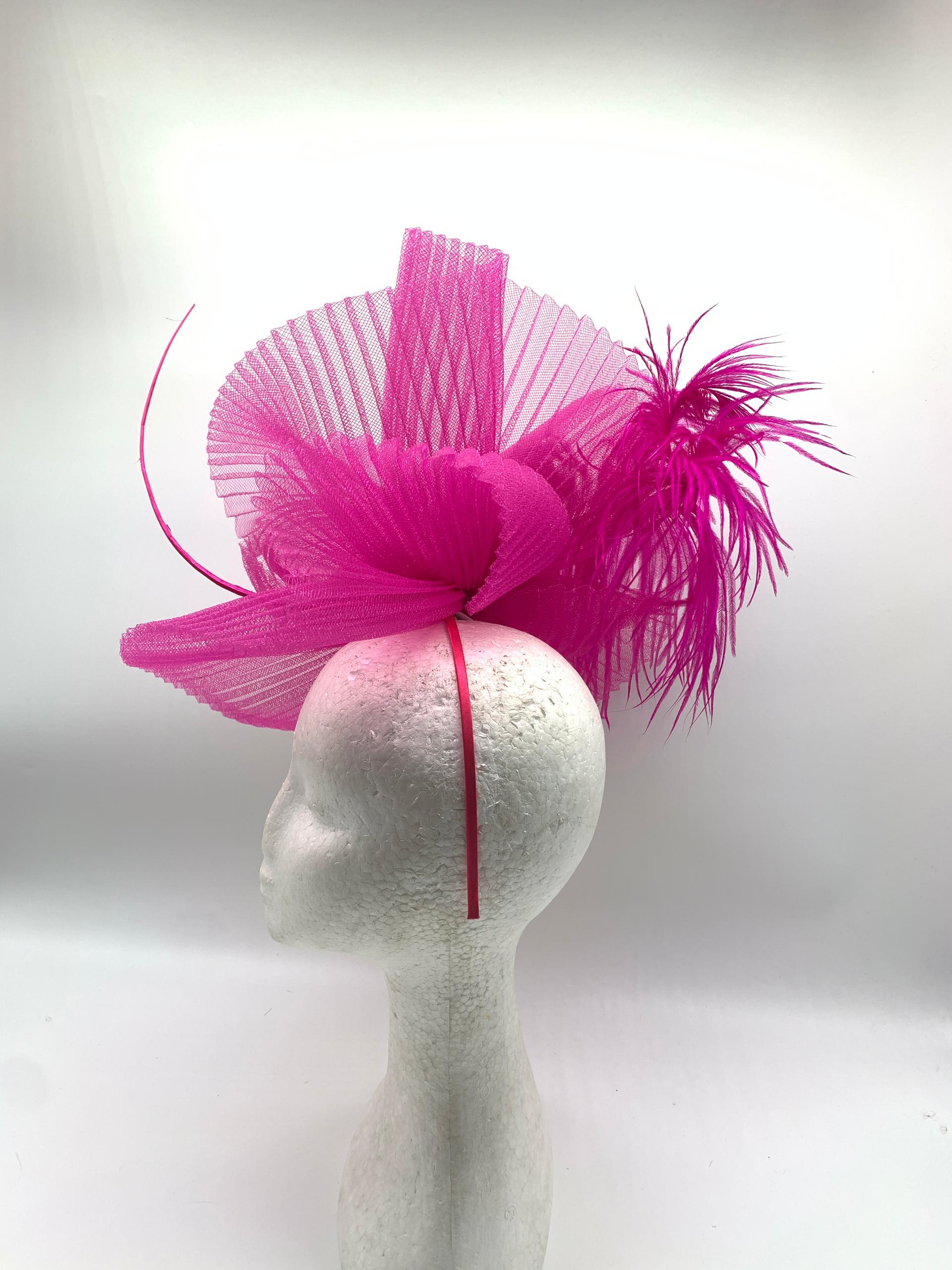 Radiant Sunrise Crinoline Fascinator