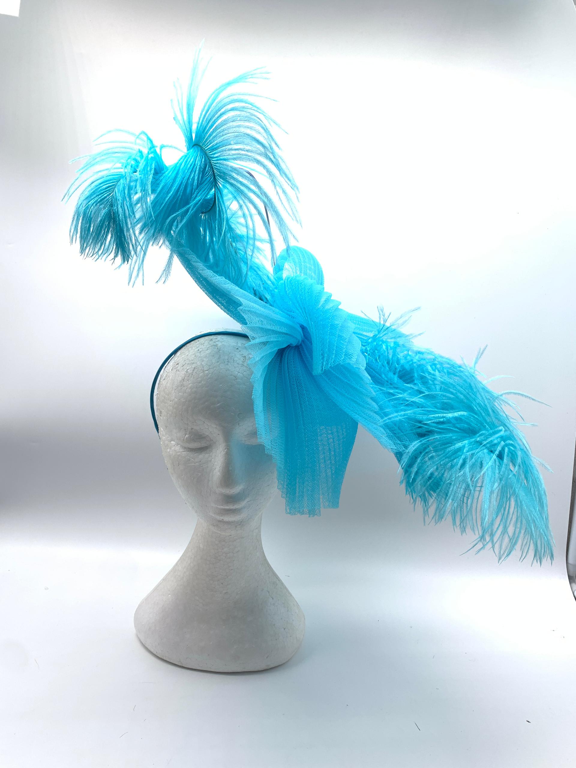 Radiant Sunrise Crinoline Fascinator