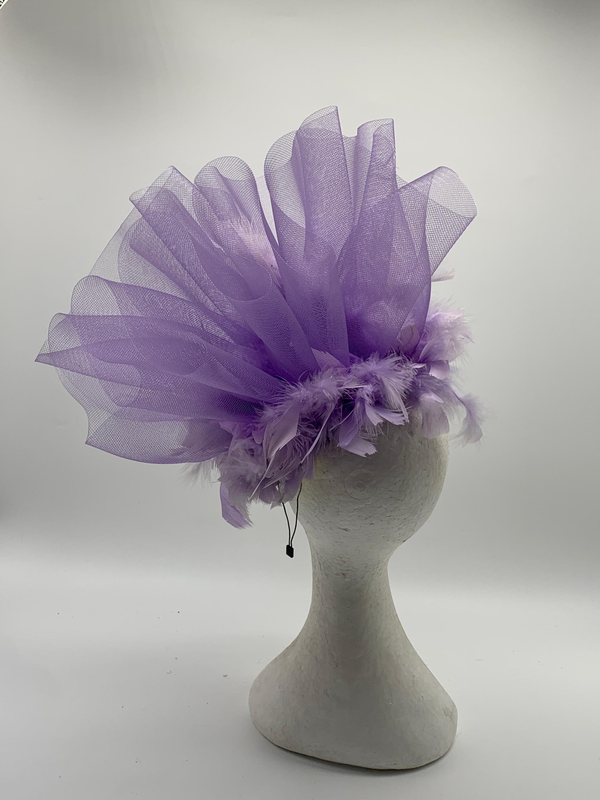 Lavender Feathered Whimsy