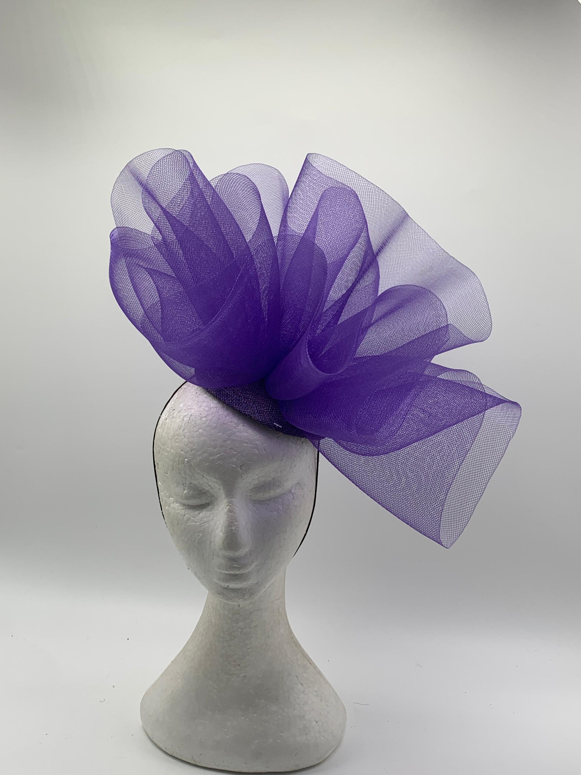 Purple Breeze Fascinator