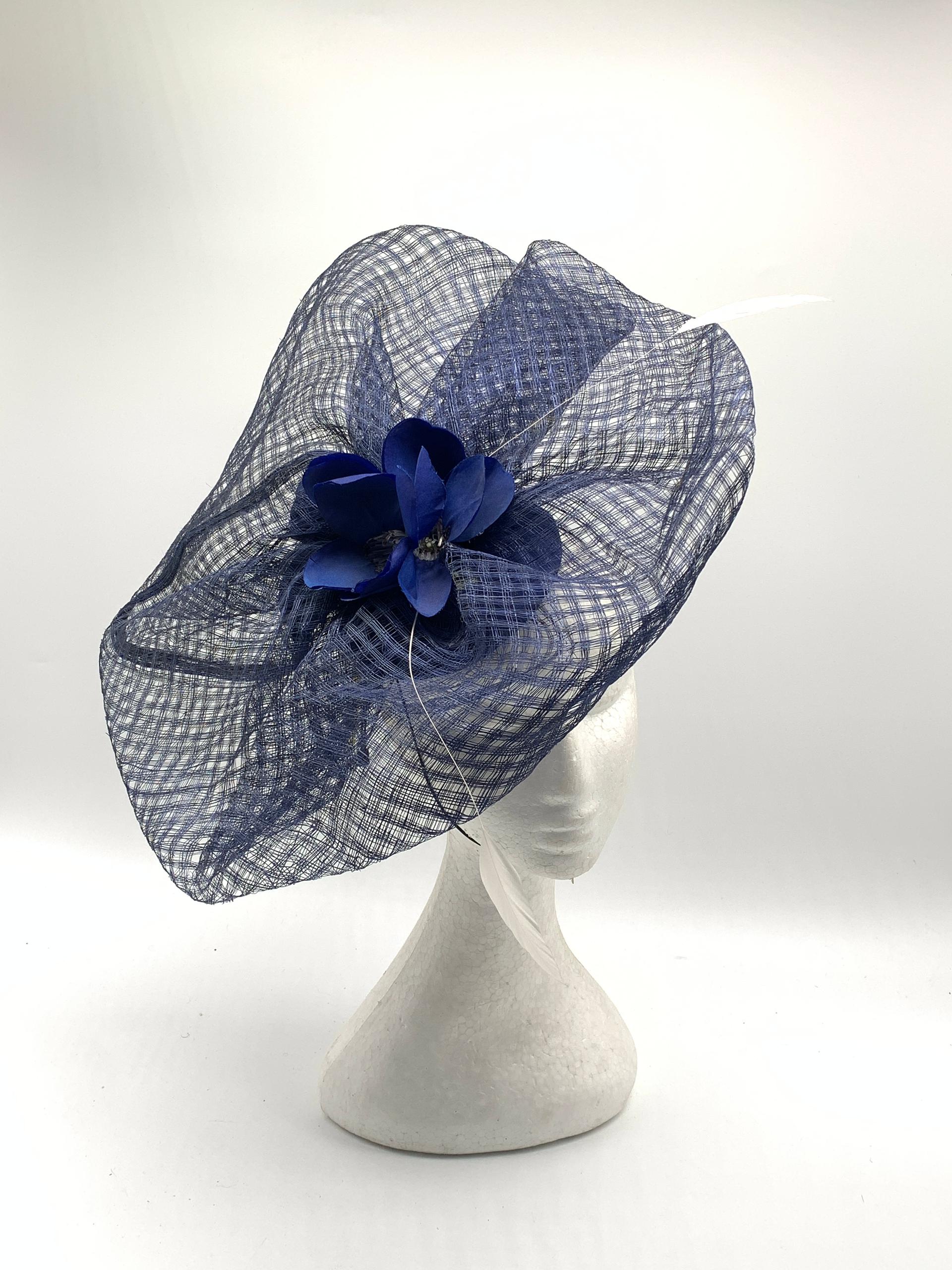 Midnight Bloom Fascinator