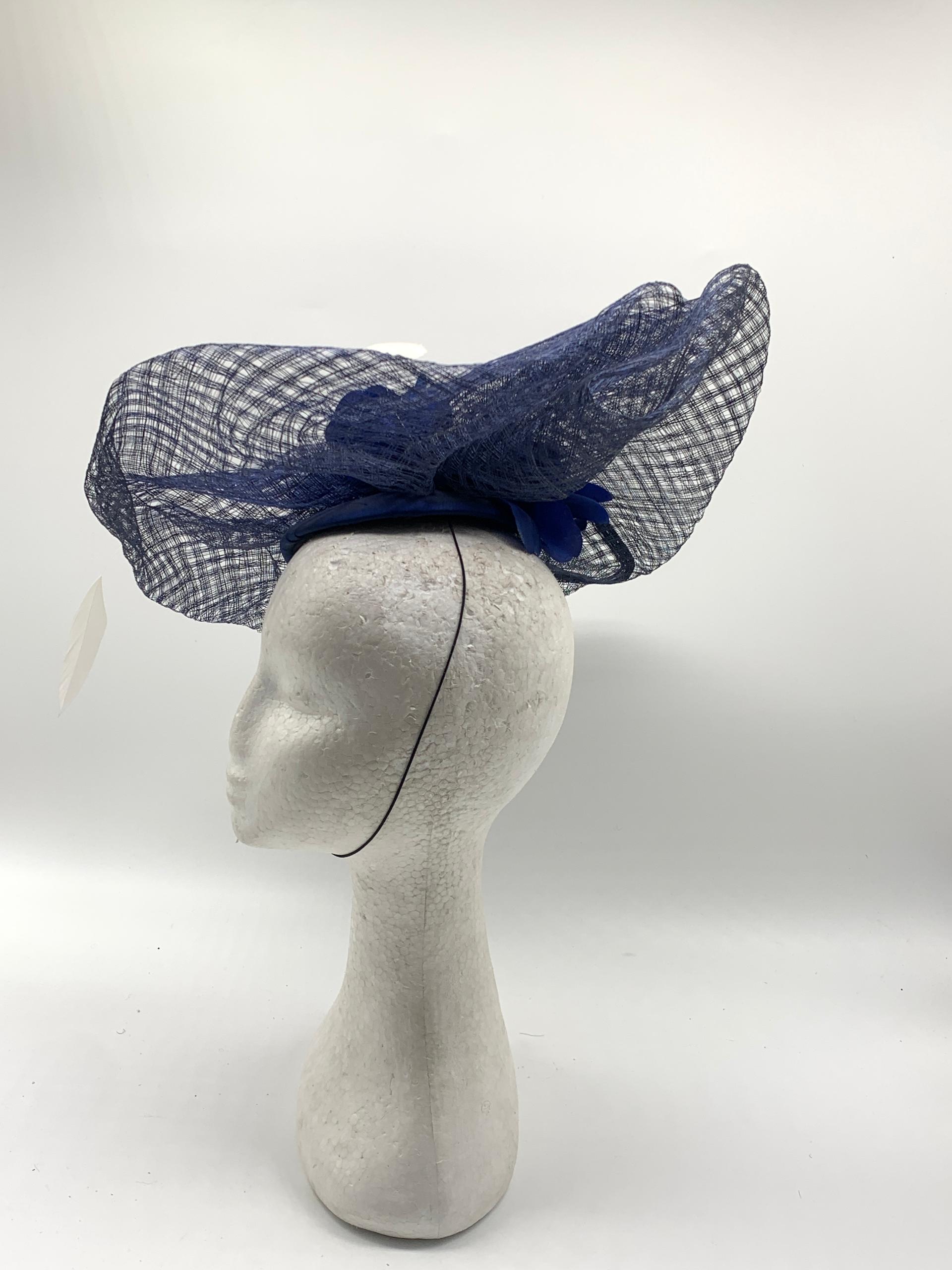 Midnight Bloom Fascinator