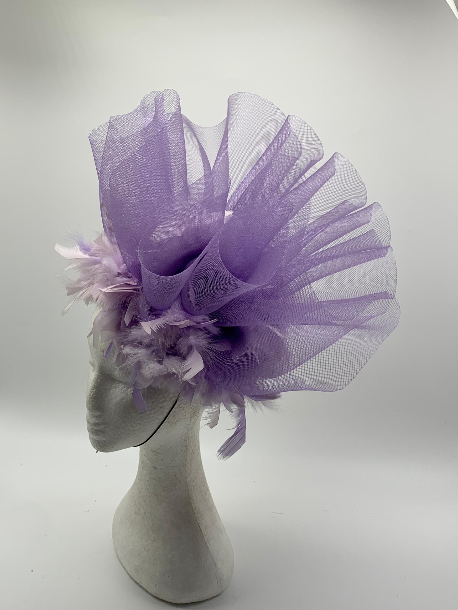 Lavender Feathered Whimsy